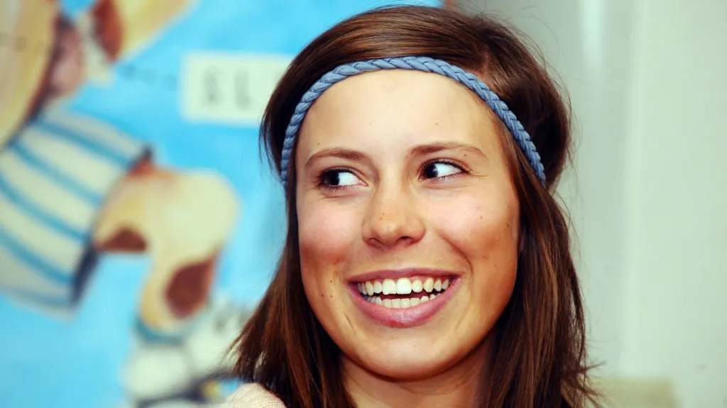 Snowboardistka Eva Samková