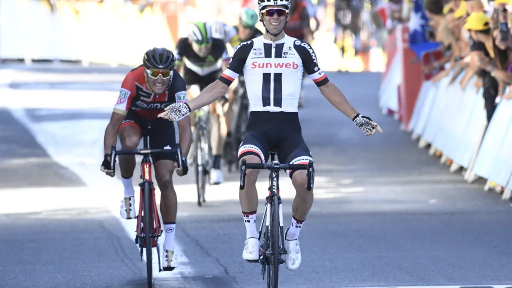 Michael Matthews poráží Grega Van Avermaeta