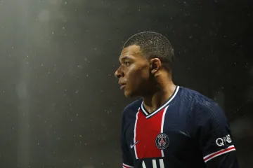 Kylian Mbappé v dresu PSG