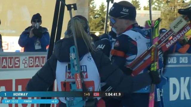 Sestřih závodu smíšených štafet MS v Oberhofu