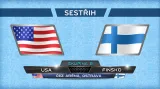 Sestřih utkání USA - Finsko