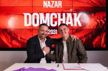 Slavia získala ukrajinského brankáře Nazara Domčaka