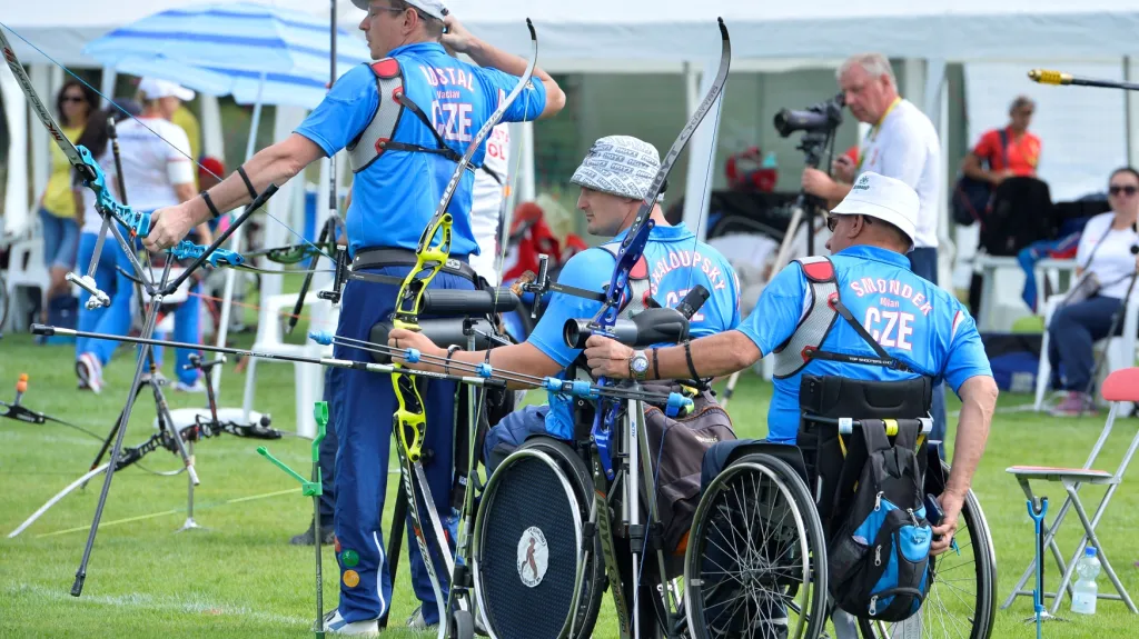 Čeští paralukostřelci na ME v Plzni