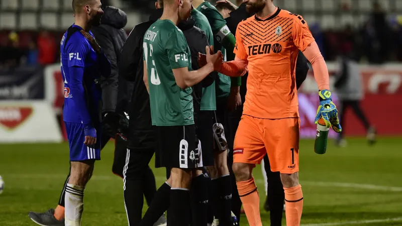 Utkání Olomouc - Jablonec