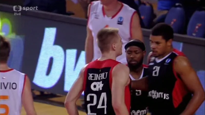 Sestřih basketbalového utkání Charleroi - Nymburk