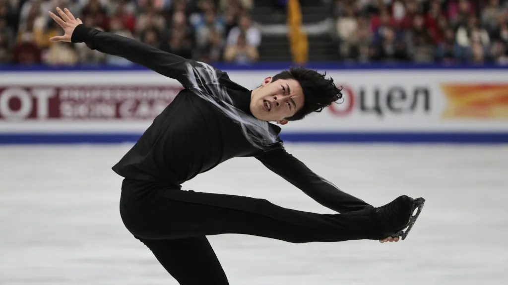 Mistr světa Nathan Chen z USA
