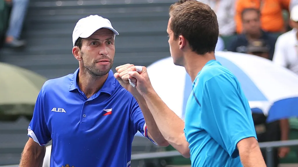 Radek Štěpánek a Adam Pavlásek