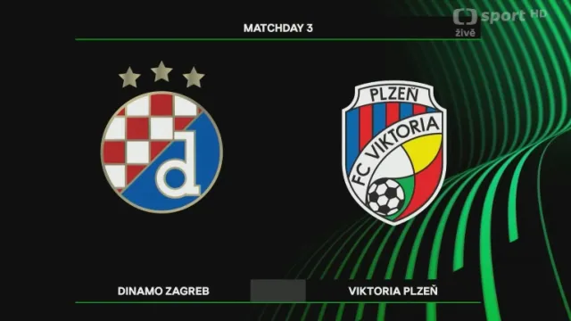 Sestřih utkání Dinamo Záhřeb – Plzeň
