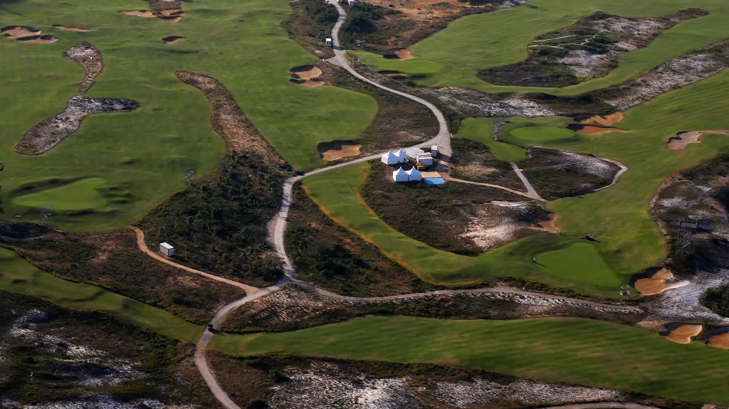 Olympijské golfové hřiště v Riu de Janeiro