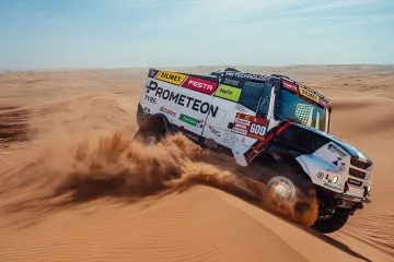 Martin Macík v sedmé etapě Rallye Dakar