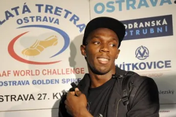 Usain Bolt v Ostravě