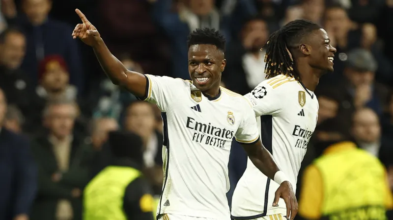 Radost fotbalistů Realu Madrid