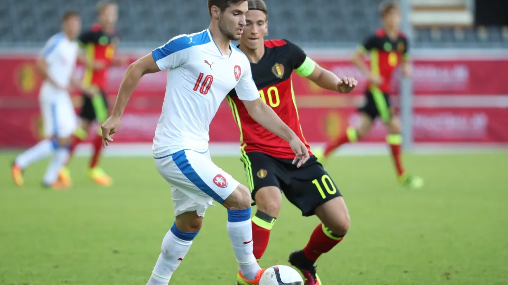 Utkání Česko U21 - Belgie U21