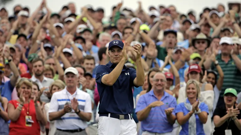Spieth vyhrál golfové Masters a vyrovnal Woodsův rekord