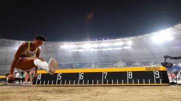 Němka Mihambová ozdobila finále dálky skokem dlouhým 730 cm