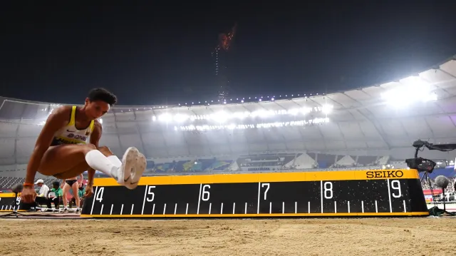 Němka Mihambová ozdobila finále dálky skokem dlouhým 730 cm