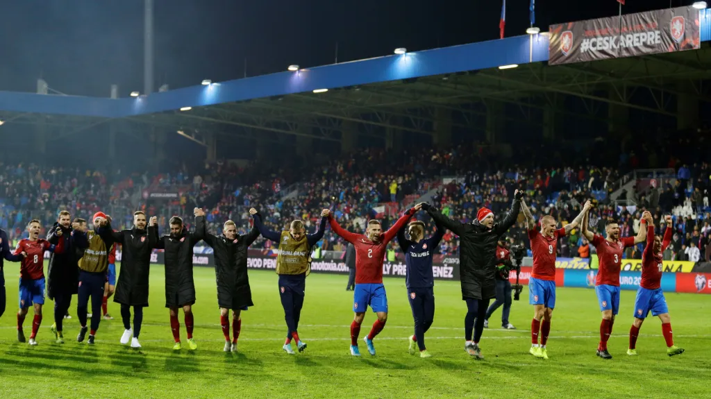 Slavící čeští reprezentanti