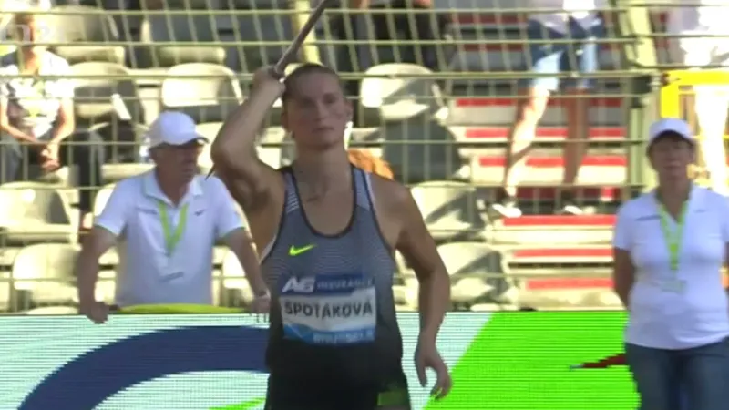 Špotáková zakončila sezonu v Diamantové lize druhým místem