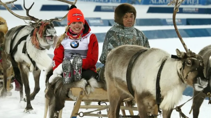 Biatlonistka Soukalová vyhrála sprint na SP v Chanty-Mansijsku