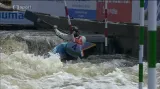 Finálová jízda kanoistky Moniky Jančové