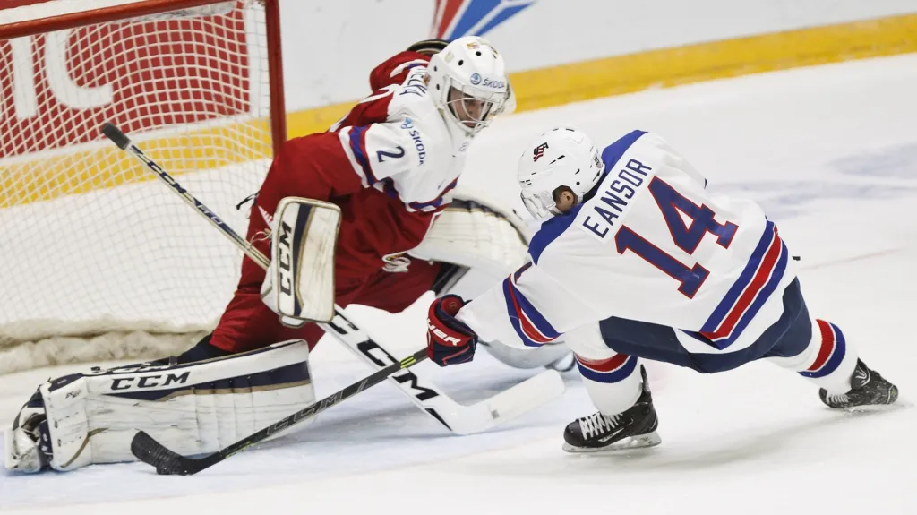 Utkání Česko - USA