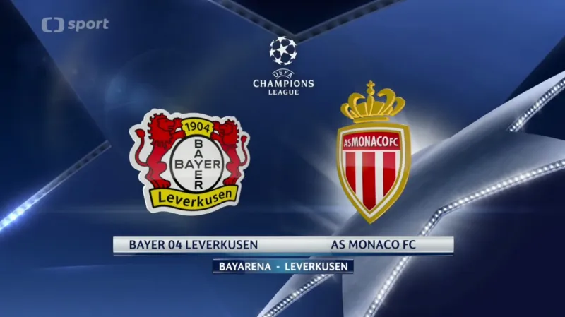 Sestřih utkání Leverkusen - Monako