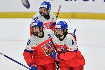 Radost českých hokejistek