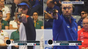 Na ME se blýskli čeští pistoláři