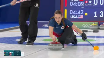 Nepovedený závěr duelu českých curlerů proti USA