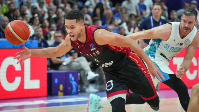 Záznam utkání Slovinsko - Belgie