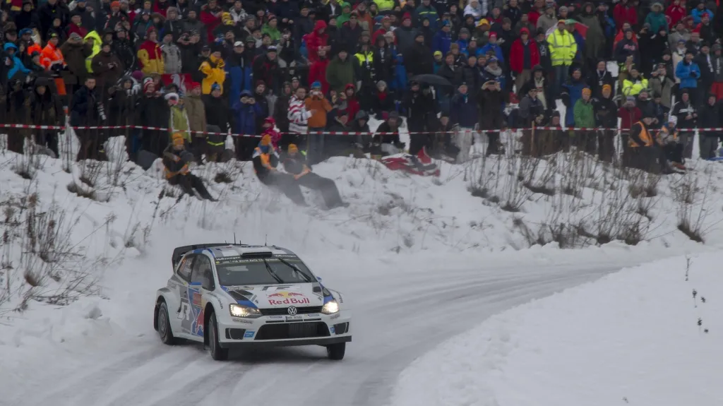 Sébastien Ogier na Švédské rallye