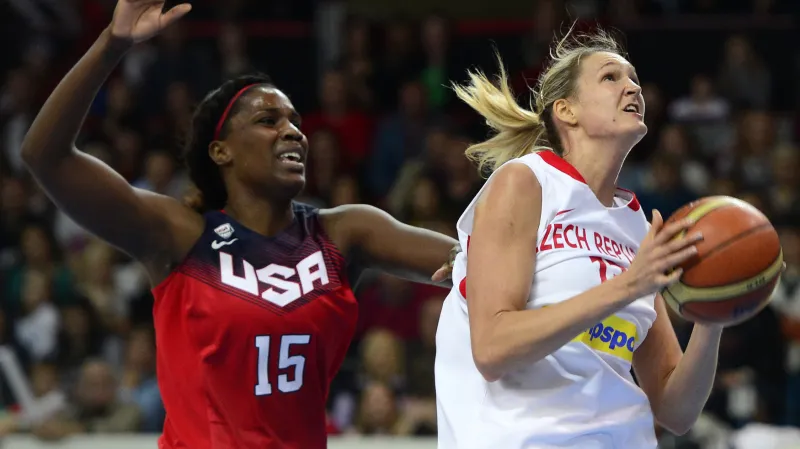 Sestřih a ohlasy basketbalového utkání Česko - USA