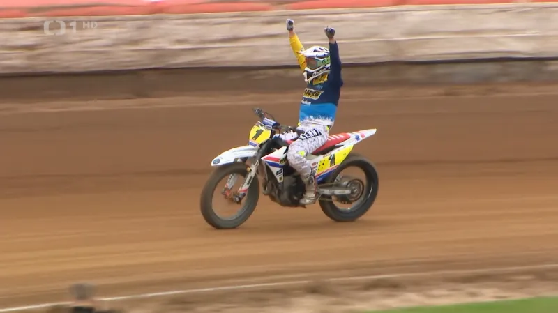 Předprogram Zlaté přilby: Flat Track opanoval Krajčovič