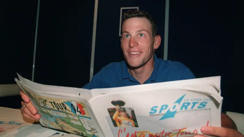 Mladý Lance Armstrong