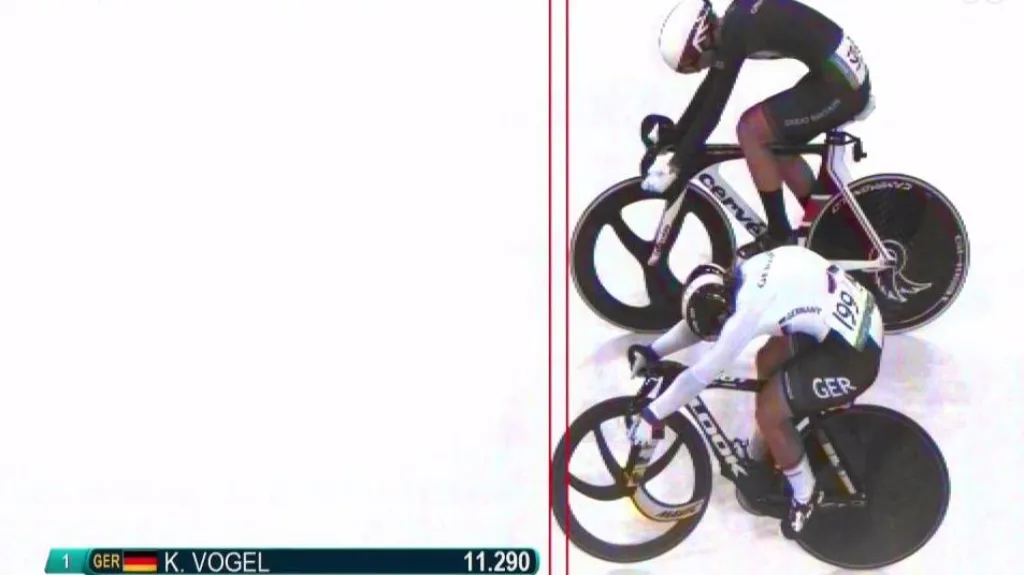 Vogelová vyhrála sprint o čtyři tisíciny i přes problémy se sedlem