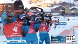 Sestřih stíhacího závodu biatlonistů SP v Annecy