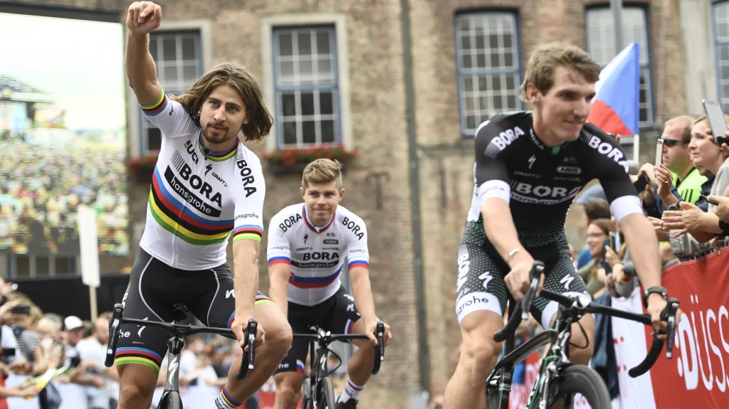 Peter Sagan vede sestavu týmu Bora-hansgrohe