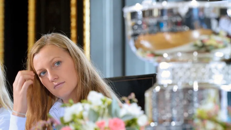 Petra Kvitová před finále fed Cupu
