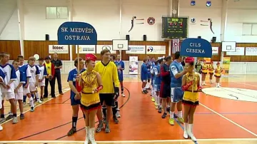 Zahájení fotbalového turnaje postižených