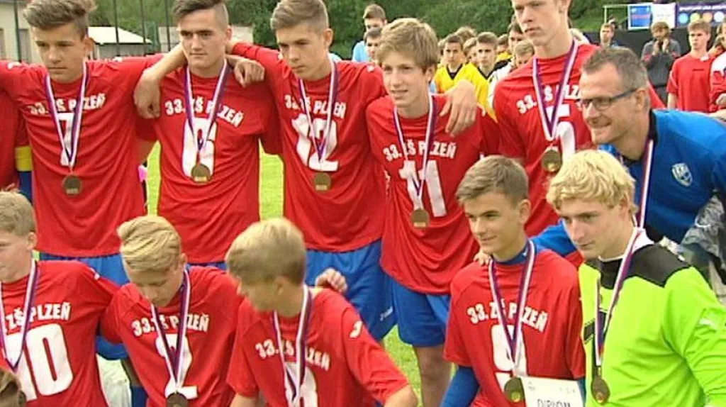 Finále fotbalové ligy základních škol ovládla 33. ZŠ z Plzně