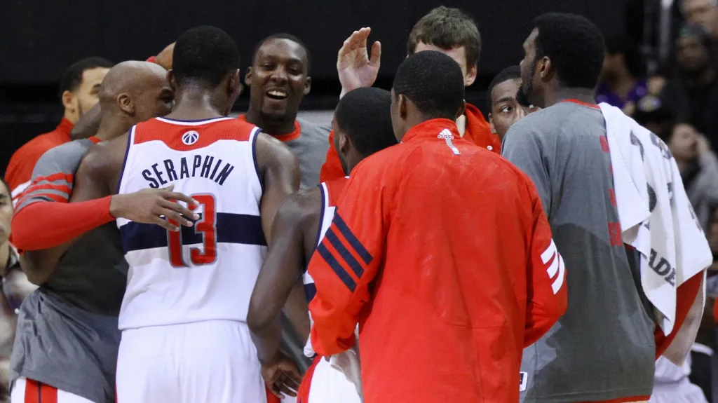 Radost basketbalistů Washingtonu