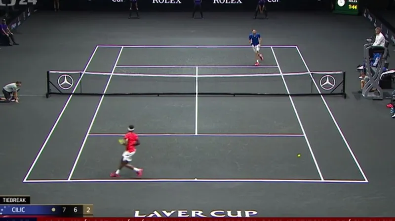 Čilič a Thiem získali pro Evropu první body v Laver Cupu