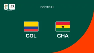 Sestřih utkání Kolumbie – Ghana