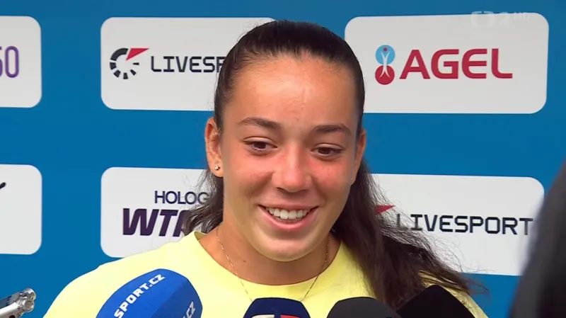 Valentová: Jsem ráda za tuhle zkušenost a super turnaj