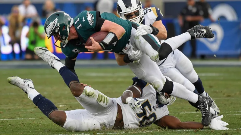 Utkání Los Angeles Rams - Philadelphia