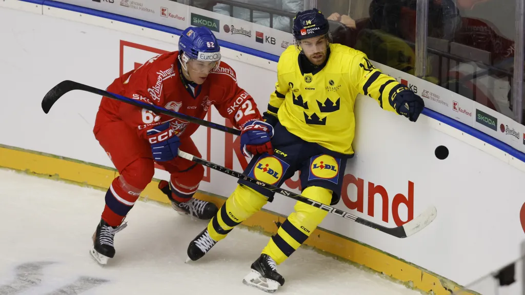 Utkání Česko – Švédsko v Euro Hockey Tour
