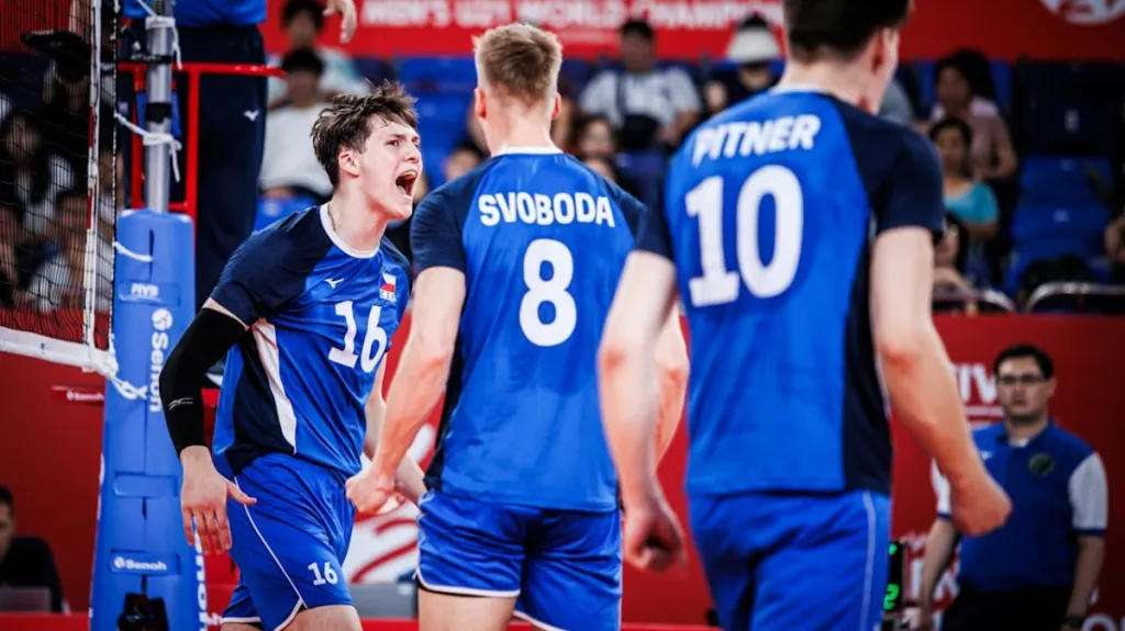 Čeští volejbalisté do 21 let