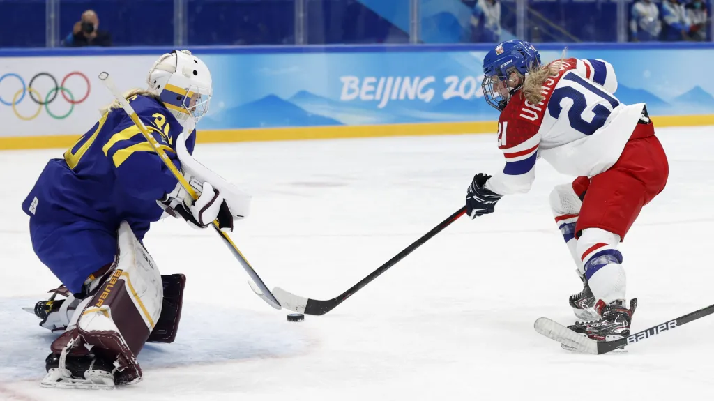 Tereza Vanišová se prosazuje proti Švédsku