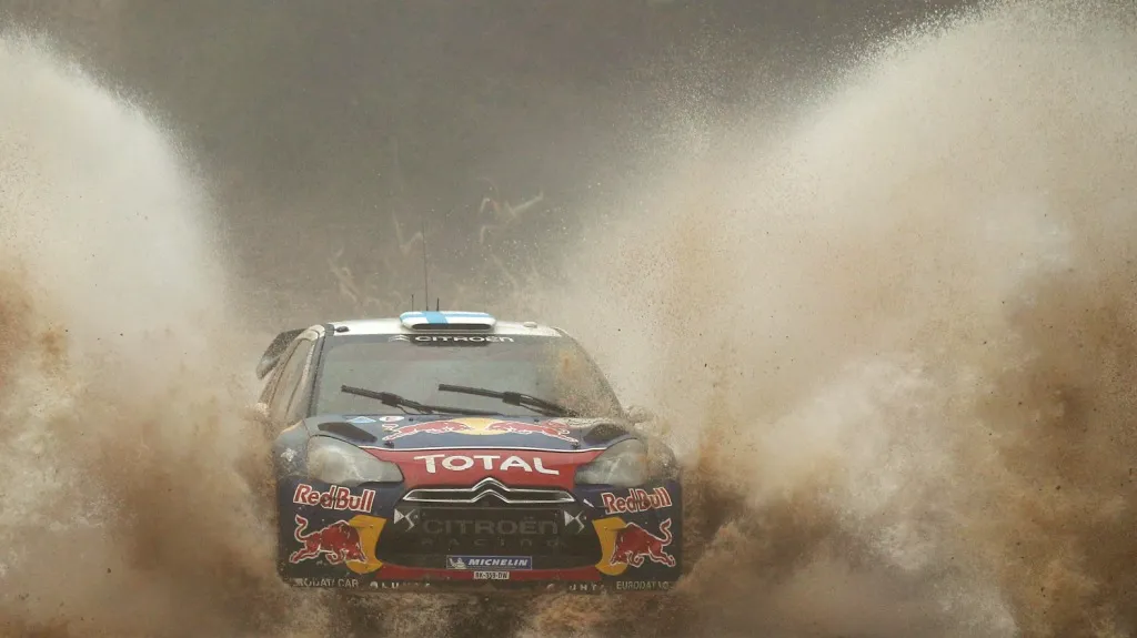 Mikko Hirvonen se svým citroënem