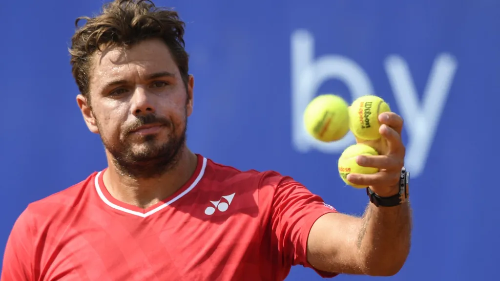 Stan Wawrinka na I. ČLTK Prague Open